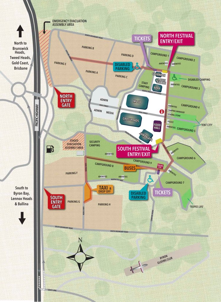 Event Site Map