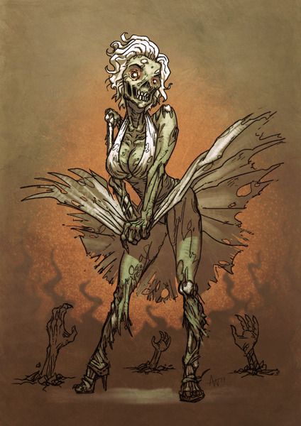 Marilyn Zombie